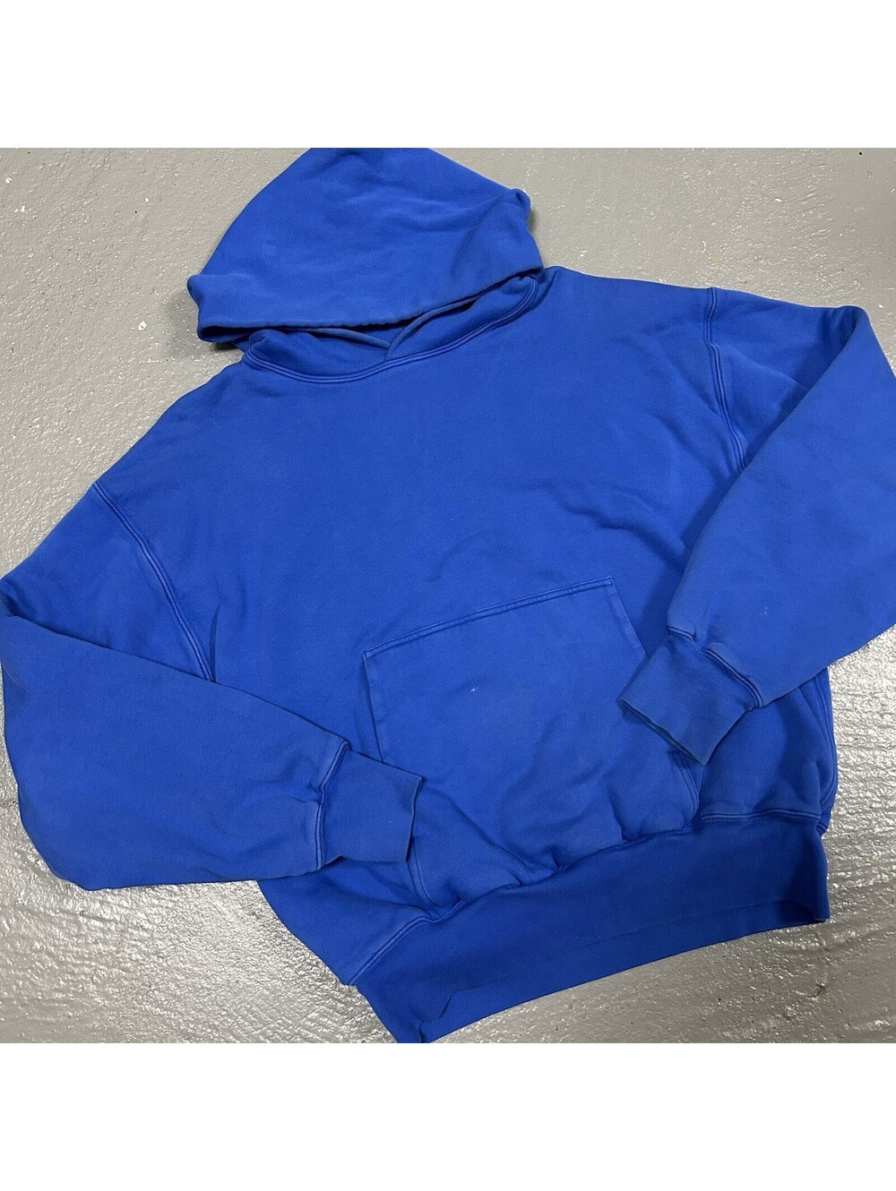 Yeezy Gap Hoodie Kanye West Perfect Hoodie Pullover Blue Size Large